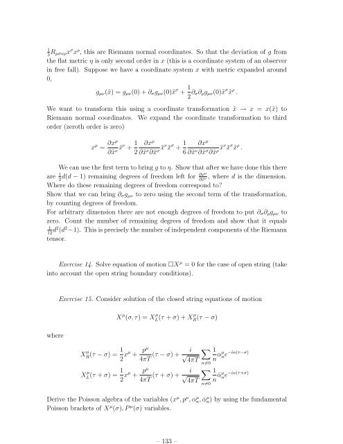 Lectures on String Theory