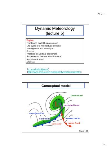 Dynamic Meteorology (lecture 5)