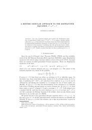 A refined modular approach to the Diophantine equation x 2 +y 2n ...