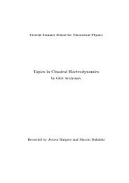 Topics in Classical Electrodynamics