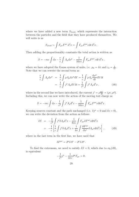 Topics in Classical Electrodynamics