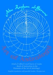 Instruction in the Elements of the Art of Astrology