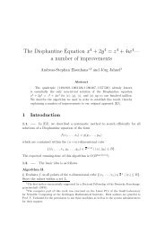 The Diophantine Equation x4 + 2y4 = z4 + 4w4â a number of ...