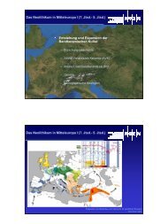 Das Neolithikum in Mitteleuropa I (7. Jtsd.- 5 ... - Staff.uni-mainz.de