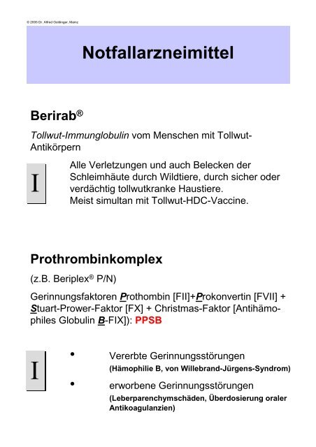 Arzneimittellehre 3 - Staff.uni-mainz.de