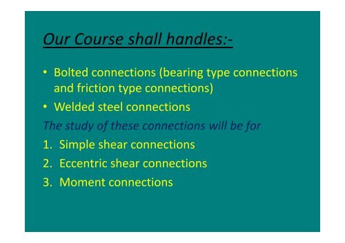 Steel Connections Part 1_Part1.pdf - Staff.zu.edu.eg