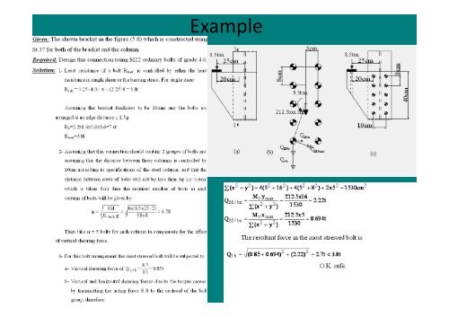 Steel Connections Part 1_Part1.pdf - Staff.zu.edu.eg