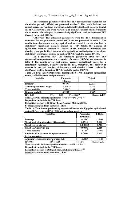 Total Factor Productivity and Sources of Long-Term Growth in ...