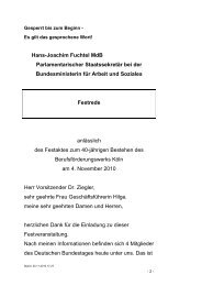 Hans-Joachim Fuchtel Mdb Parlamentarischer Staatssekretär bei der