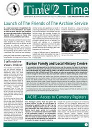 Issue 6 Autumn/Winter 2003 - Staffordshire County Council