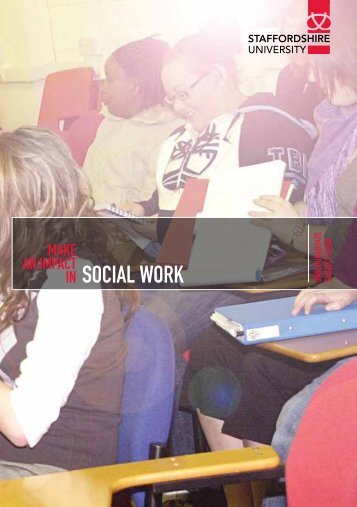 IN SOCIAL WORK - Staffordshire University