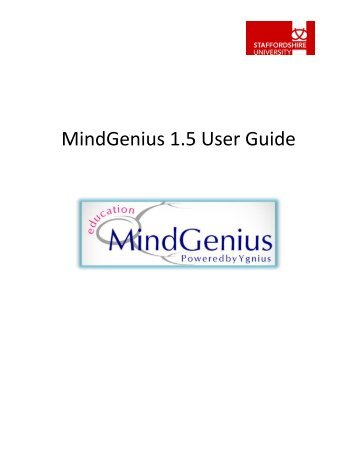 MindGenius 1.5 User Guide