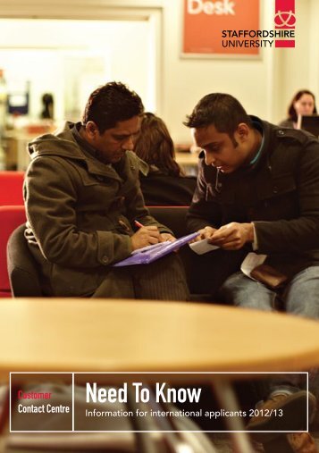 guide to the application process for International students