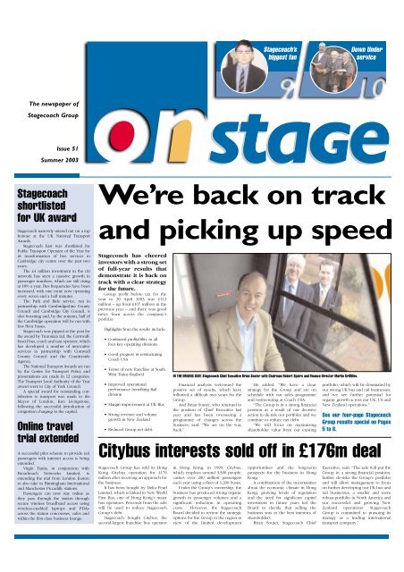 stagecoach lost unirider