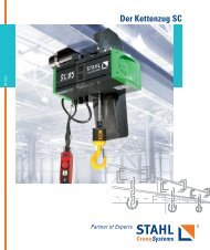 Der Kettenzug SC (18 Seiten) - STAHL CraneSystems GmbH