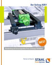 Der Seilzug ASR 7 - STAHL CraneSystems GmbH
