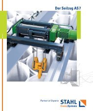 Der Seilzug AS 7 - STAHL CraneSystems GmbH