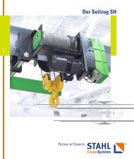 Der Seilzug SH (24 Seiten) - STAHL CraneSystems GmbH