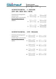 schnittschema i - Stahlhandel Gleichauf GmbH