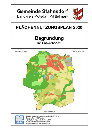 FNP-BegrÃ¼ndung-Juli 2011-Endfassung - Stahnsdorf