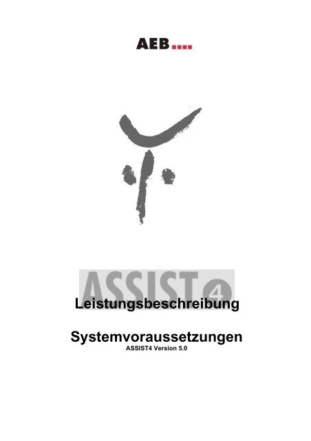 Systemvoraussetzungen Leistungsbeschreibung - AEB GmbH