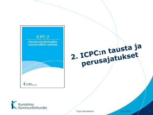 ICPC-2 – ICD-10 - THL
