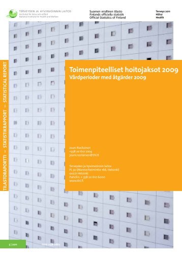 Toimenpiteelliset hoitojaksot 2009 - Vårdperioder med ... - THL