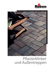 Pflasterklinker und AuÃentreppen - Staketa