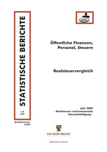 pro Kopf - Statistisches Landesamt Sachsen-Anhalt