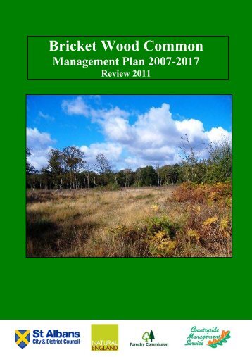 Bricket Wood Management Plan 2007-2017 (PDF - 4 mb)