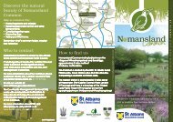Nomansland Common Leaflet - St Albans City & District Council