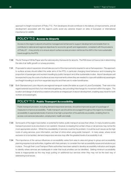 RSS East Of England Plan - Broads Authority