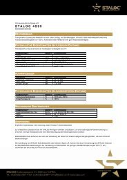 Technisches Datenblatt - Staloc