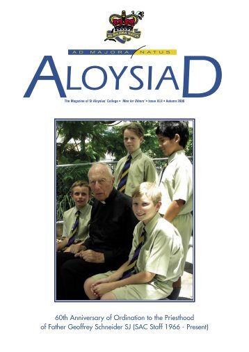 Aloysiad Autumn 2006 - St Aloysius