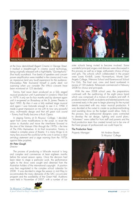 The Magazine of St Aloysius' College â¢ 'Men for Others' â¢ Issue XLVII ...