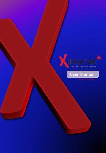 User Manual - Xtreamer