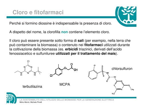 LA SOSTENIBILITÃ DELL'UTILIZZO DELLE BIOMASSE ... - Ingegneria