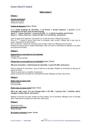 Recettes alim 5.pdf (30 Kb) - Docvadis