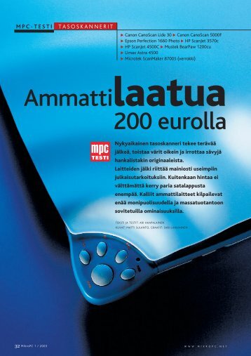 Ammattilaatua 200 eurolla - MikroPC