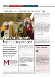 Halvat kloonit, kalliit alkuperÃ¤iset - MikroPC