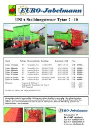 Unia-Stalldungstreuer Tytan 7 - 10 - EURO Jabelmann