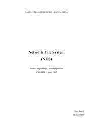 Network File System (NFS) - SPVP@zesoi.fer.hr