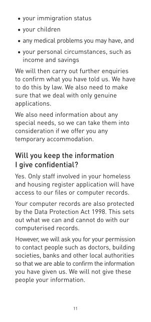 Homelessness legislation - London Borough of Hillingdon