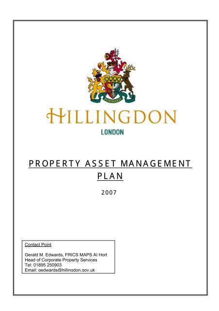 Supplementary A - London Borough of Hillingdon