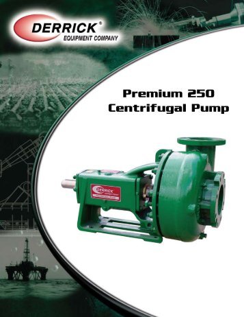 Premium 250 Centrifugal Pump - Derrick Equipment Company
