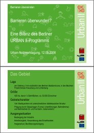 Bilanz des URBAN II-Programms in Berlin - Deutscher Verband für ...