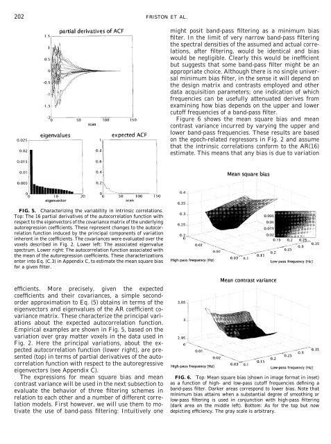 Bias and Efficiency in fMRI Time-Series Analysis - Purdue University