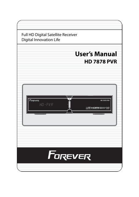 User's Manual - FOREVER HD