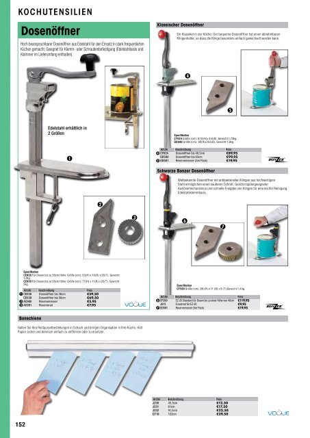 Catalog 2014/2015 Hospitality Non-Food Services