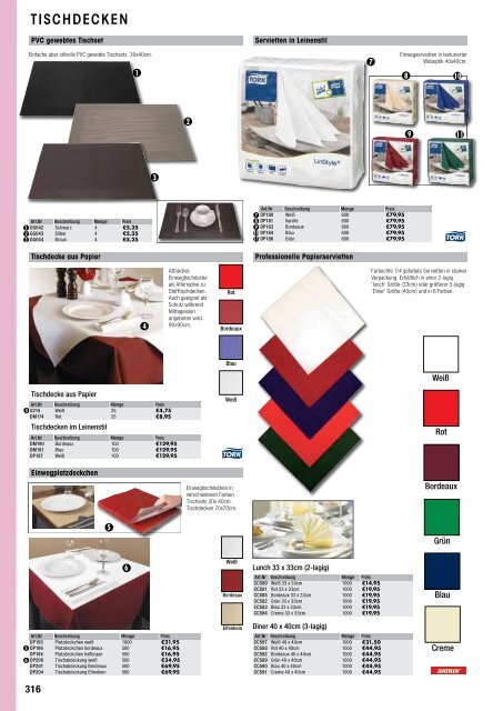 Catalog 2014/2015 Hospitality Non-Food Services